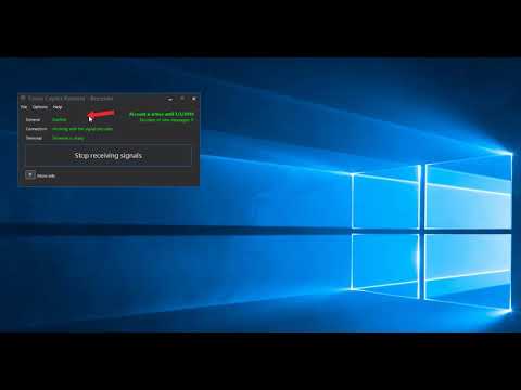 FCR2 Receiver is ready