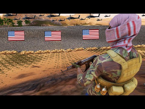 Insurgents Ambush 2 MILLION US Army CONVOY! - UEBS 2: Ultimate Epic Battle Simulator 2