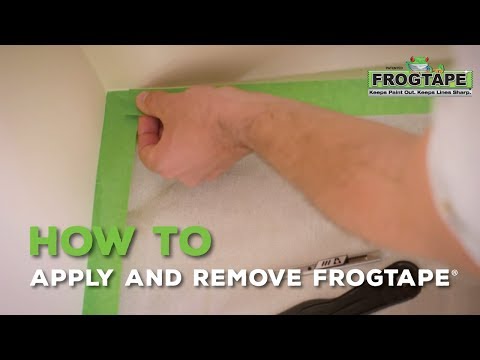 How to Apply and Remove FrogTape®