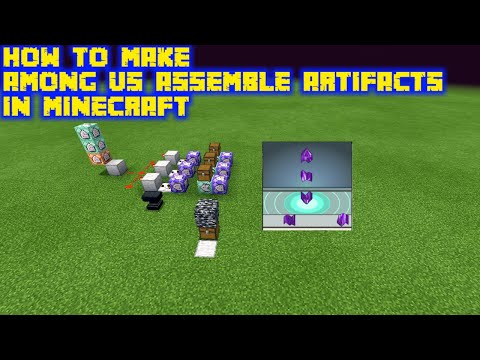 how to make among us assemble artifact in minecraft