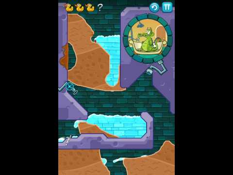 Where's my water? Level 10-12 - 3 Ducks Walkthrough - Wo ist mein Wasser?