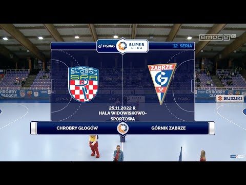12. Seria Chrobry Głogów - Górnik Zabrze SKRÓT