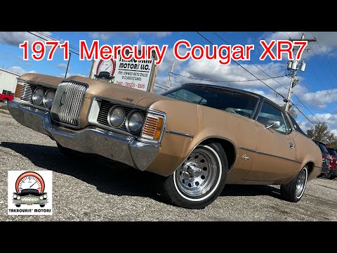1971 Mercury Cougar (CC-2013821) for sale in Mount Vernon, Ohio