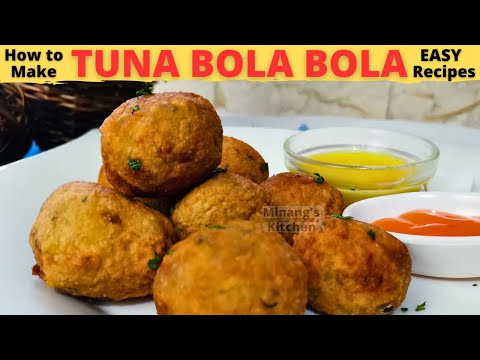TUNA BOLA BOLA | HOMEMADE Tuna Fish Balls | Century Tuna BALLS | How To Cook Tuna Bola Bola