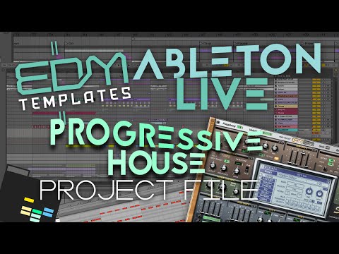STADIUMX - HOWL AT THE MOON ABLETON LIVE REMAKE TEMPLATE PROJECT ALS PROGRESSIVE HOUSE TUTORIAL