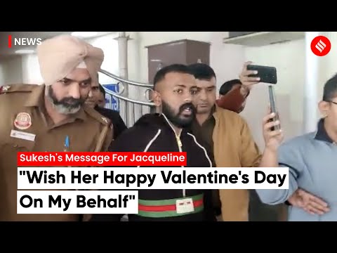 "Happy Valentine's Day": Sukesh Chandrasekhar's Message For Jacqueline Fernandes