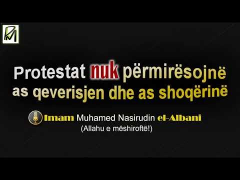 Protestat nuk përmirësojnë as qeverisjen dhe as shoqërinë - Imam Albani