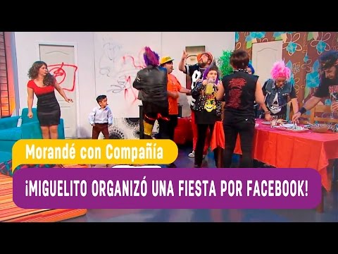 ¡Miguelito organizó una fiesta por Facebook! - Morandé con Compañía 2017