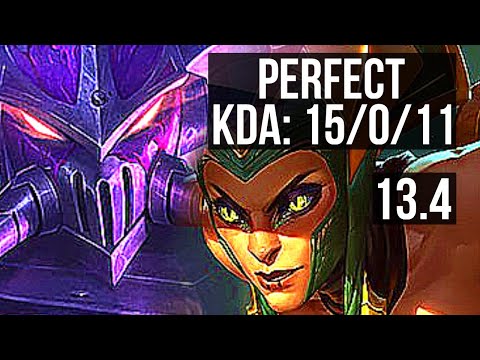 KASSADIN vs CASSIOPEIA (MID) | 15/0/11, Legendary, 1200+ games | EUW Grandmaster | 13.4