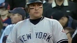 2003 ALCS Gm3: Garcia singles home a run off Pedro