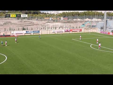Malta WU15 vs Lithuania WU15, girls, UEFA WU15 Development Tournament