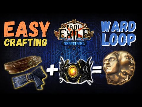 How to craft Good & Cheap Belt for Ward Loop Builds! | Sentinel League | Path of Exile | 2022 3.18