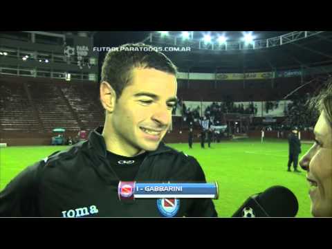 Nota Gabbarini. Gimnasia 0 (2) - 0 (4) Argentinos. Copa Argentina. .Fútbol Para Todos.