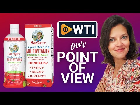 Multivitamin Multimineral for Women Men & Kids by MaryRuth's | No Added Sugar | Vegan Liquid Vitamins for Adults & Kids | Mens - WTI product video review