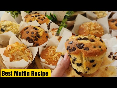 Moist buttery muffins | Best muffin recipe‼️| easy muffin recipe | Bake N Roll