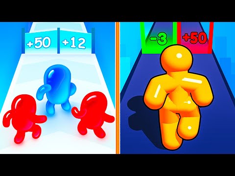 Tall Man Run vs Join Blob Clash 3D |⭐✅❤️✅⭐| All Level Gameplay Android iOS ERR221