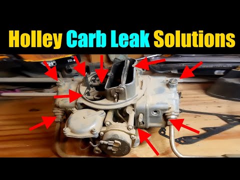 Common Holley Carb Leak Solutions | Holley Carburetor Tuning Secrets |