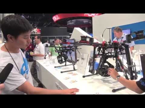NAB 2014 Drones  #1 - DJI, Phantom Vision+, Ronin and s1000