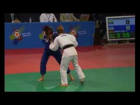 Дзюдо Открытый кубок Европы 2015 Shushana HEVONDIAN Ukraine vs Johanna MUELLER Germany