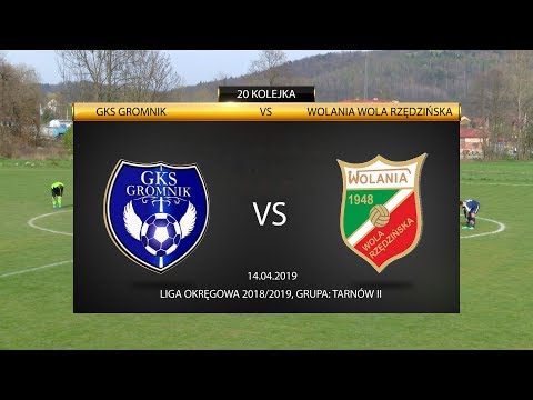 Skrót meczu: GKS Gromnik – Wolania Wola Rzędzińska 14.04.2019