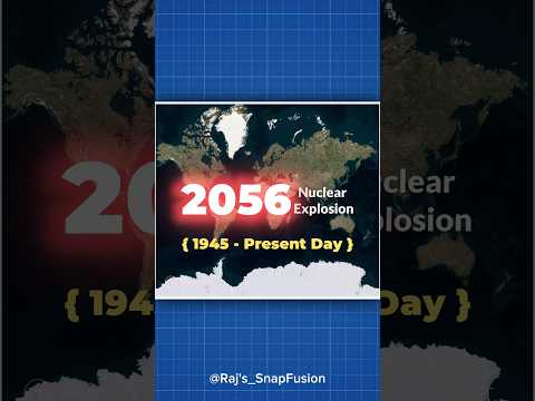 2056 Nuclear Explosions That Shook The World 🌍💣🤯💯🔥🗺️🪖 #shorts #viralshorts #nuclearwar #worldfacts