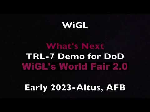 WiGL's Technology Readiness Level (TRL) Demo for DoD; TRL 6