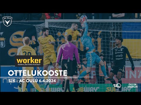 Worker ottelukooste SJK - AC Oulu 6.4.2024 (Veikkausliiga)