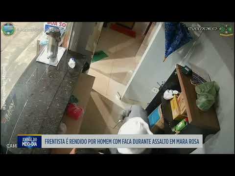 Frentista é assaltado em Mara Rosa