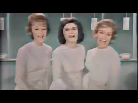 THE ANGELS - My Boyfriend's Back 1963 The Ed Sullivan Show (COLOR)