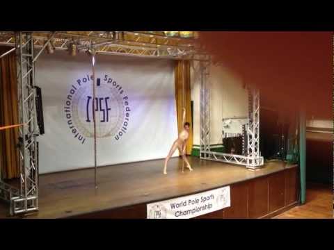 Agata Malchrowicz World Pole Sports Championship London 2012