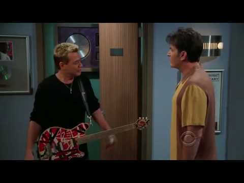 Eddie Van Halen on Two and a Half Men Episode
