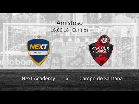 16/06/18 - Amistoso - Next Academy x Escola Furacão Campo do Santana