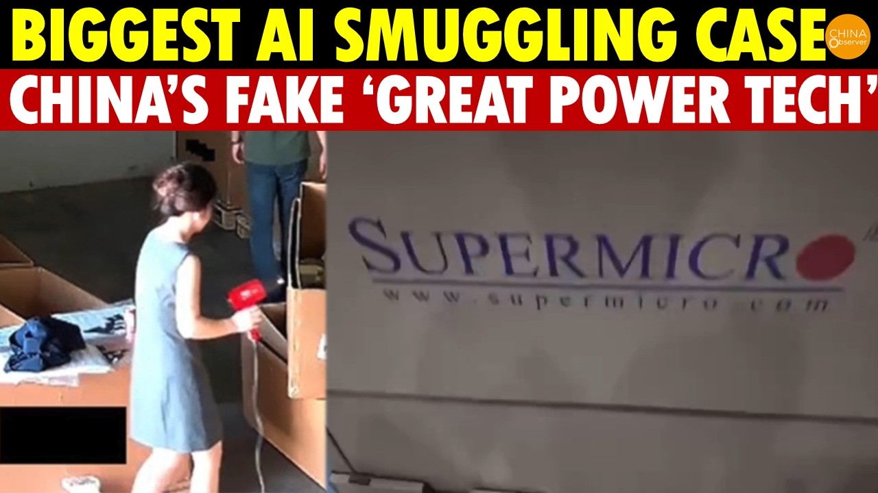 History’s Biggest AI Smuggling Case—The Tool? A Blow Dryer, Shattering China’s Tech Myth