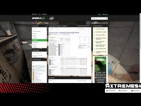 ax Casts CS:GO with Profeci - ESEA Open S27 SA Semi Final - Energy eSports vs Goliath Gaming