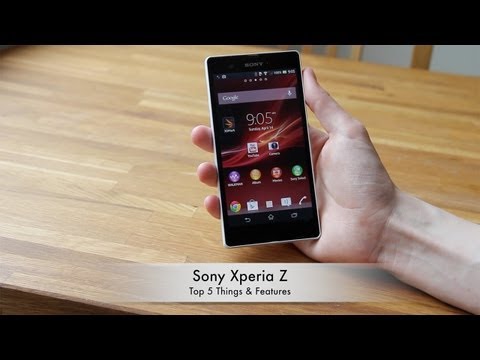 Sony Xperia Z - Top 5 Things & Features
