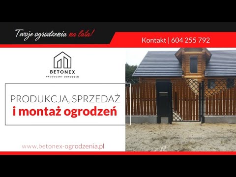 Produkcja ogrodzeń Budziszewice Betonex
