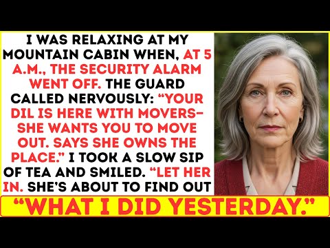 My DIL Knocked At 5AM: "Move Out, I Own This Place." She Didn't Know What I'd Done Yesterday…