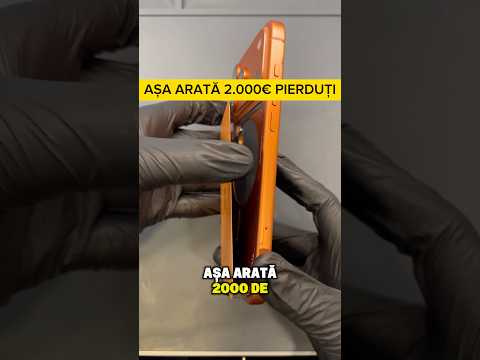 Așa arată 2.000€ pierduți #iphone17promax #iPhone17 #apple #PROiPhoneCluj