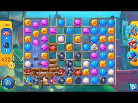 Fishdom 2021 - Level 6203   #playrix #fishdom #gaming
