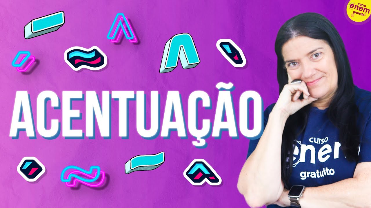 COMO USAR ACENTUAÇÃO CORRETAMENTE | SÍLABA TÔNICA. Resumo de Gramática Enem. Mercedes Bonorino