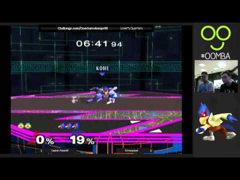 WNMO 5 Losers Quarters - Captain Faceroll (Sheik) vs kOnespeed (Falco) - SSBM