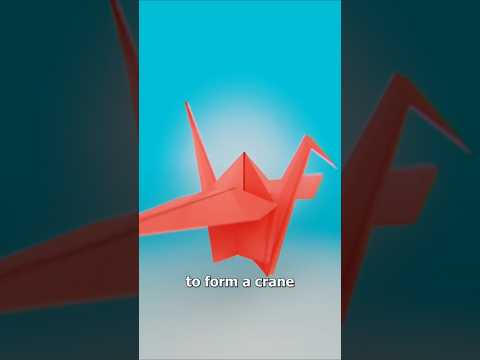 How to Make a Paper Crane @zackdfilms #diy #art #craft