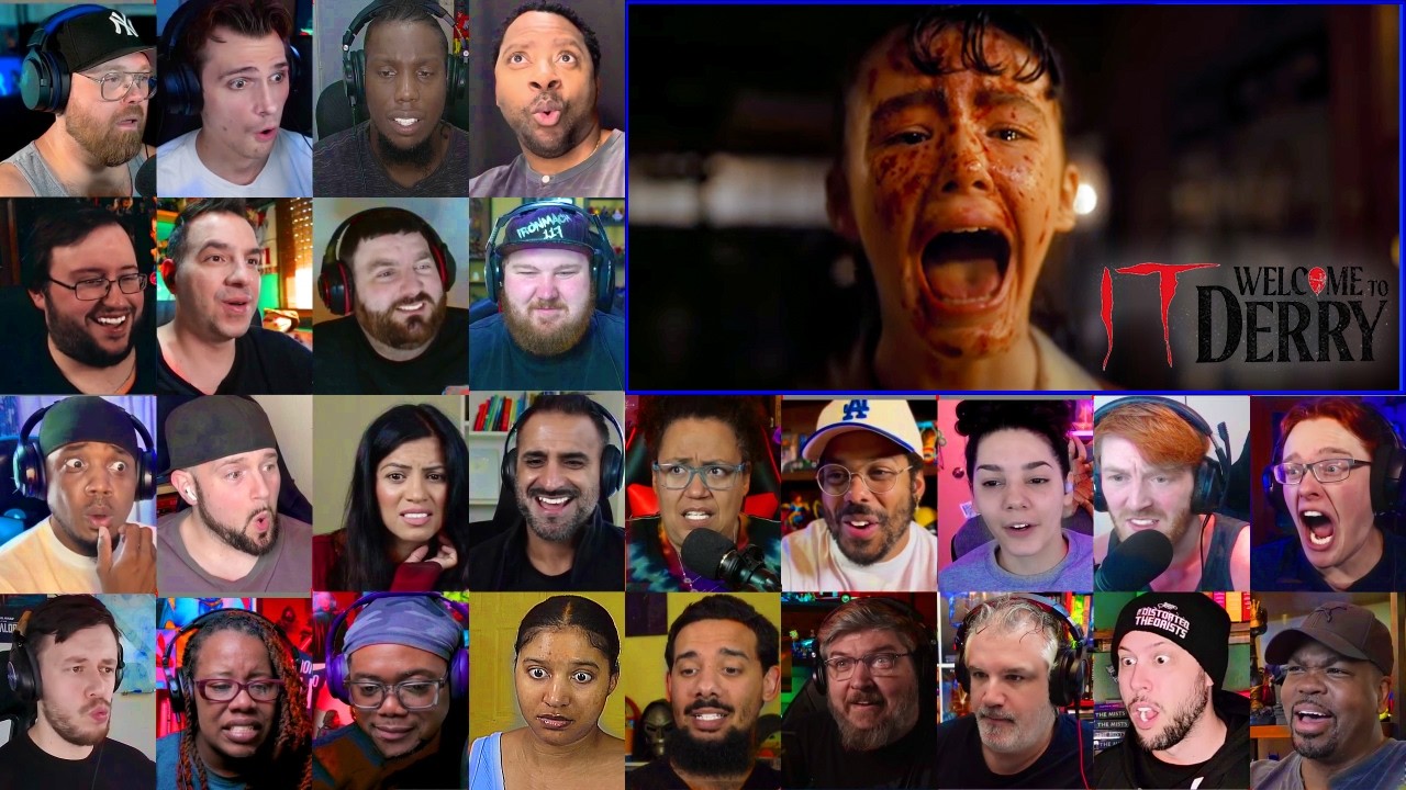 IT: Welcome to Derry  | Official Trailer | Reaction Mashup