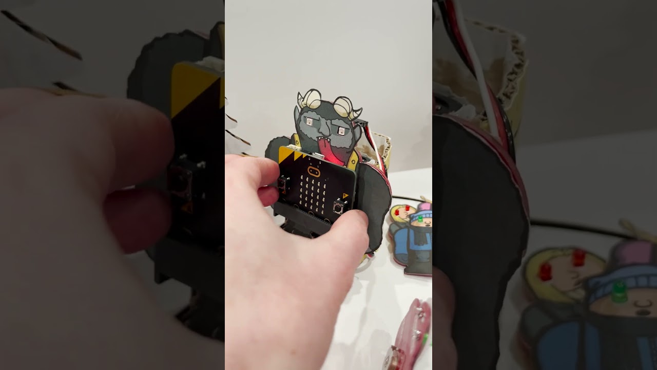 Get in the true holiday spirit with Makey Krampus  #makerspace #makerculture #science #makerfaire