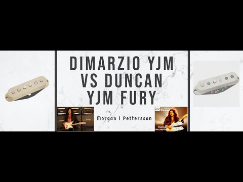 Dimarzio HS3 and Dimarzio YJM vs Duncan YJM Fury