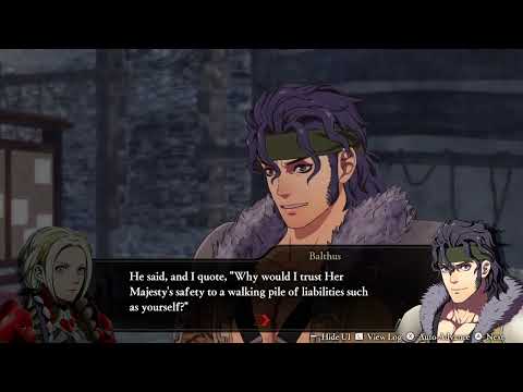 Why is Balthus's impersonation of Hubert so good!?