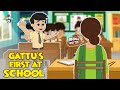 Gattu S First At School New Roll Number Animated Stories English Cartoon PunToon Kids