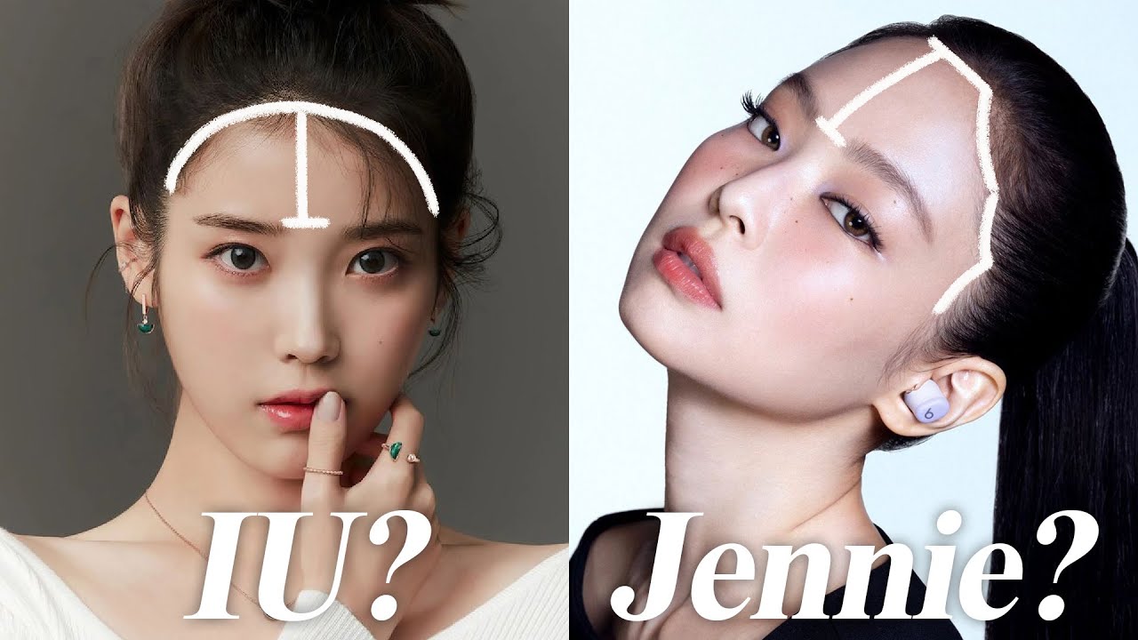 Let's find out IU and Jennie's Hairline (K-pop idol)