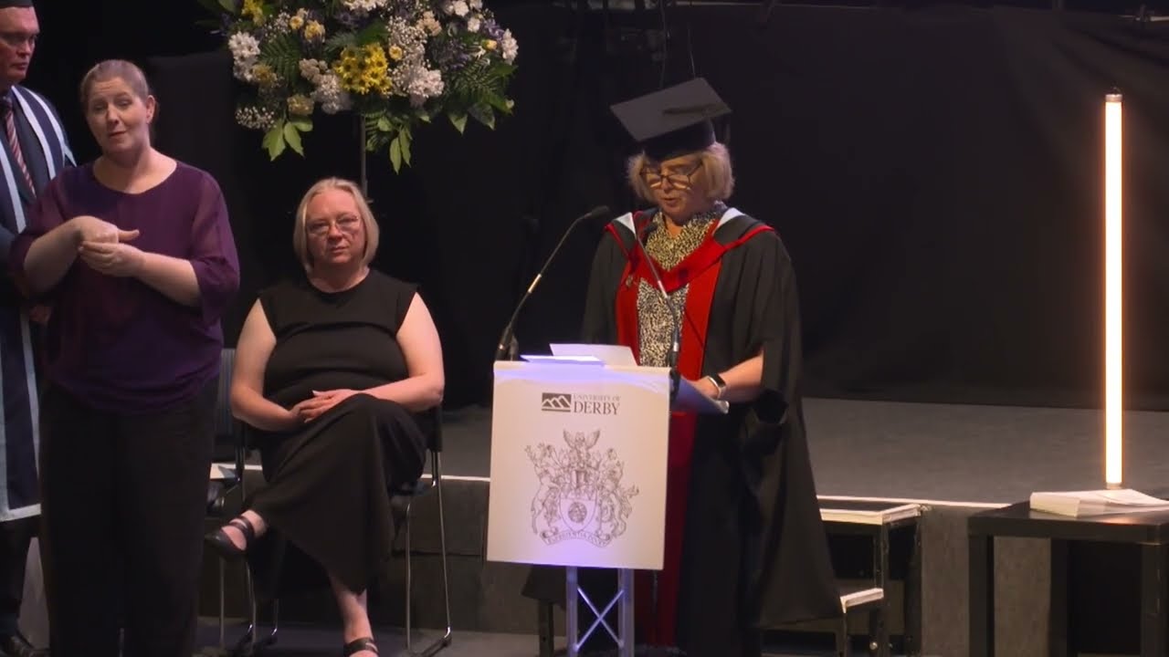 Derby Graduation - July 2026 Honorand: Jackie Brocklehurst