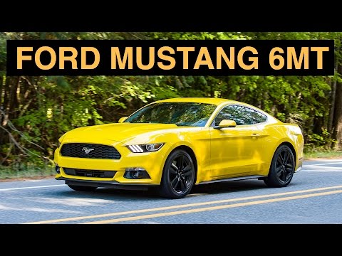 2015 Ford Mustang EcoBoost Manual - Review & Test Drive Video
